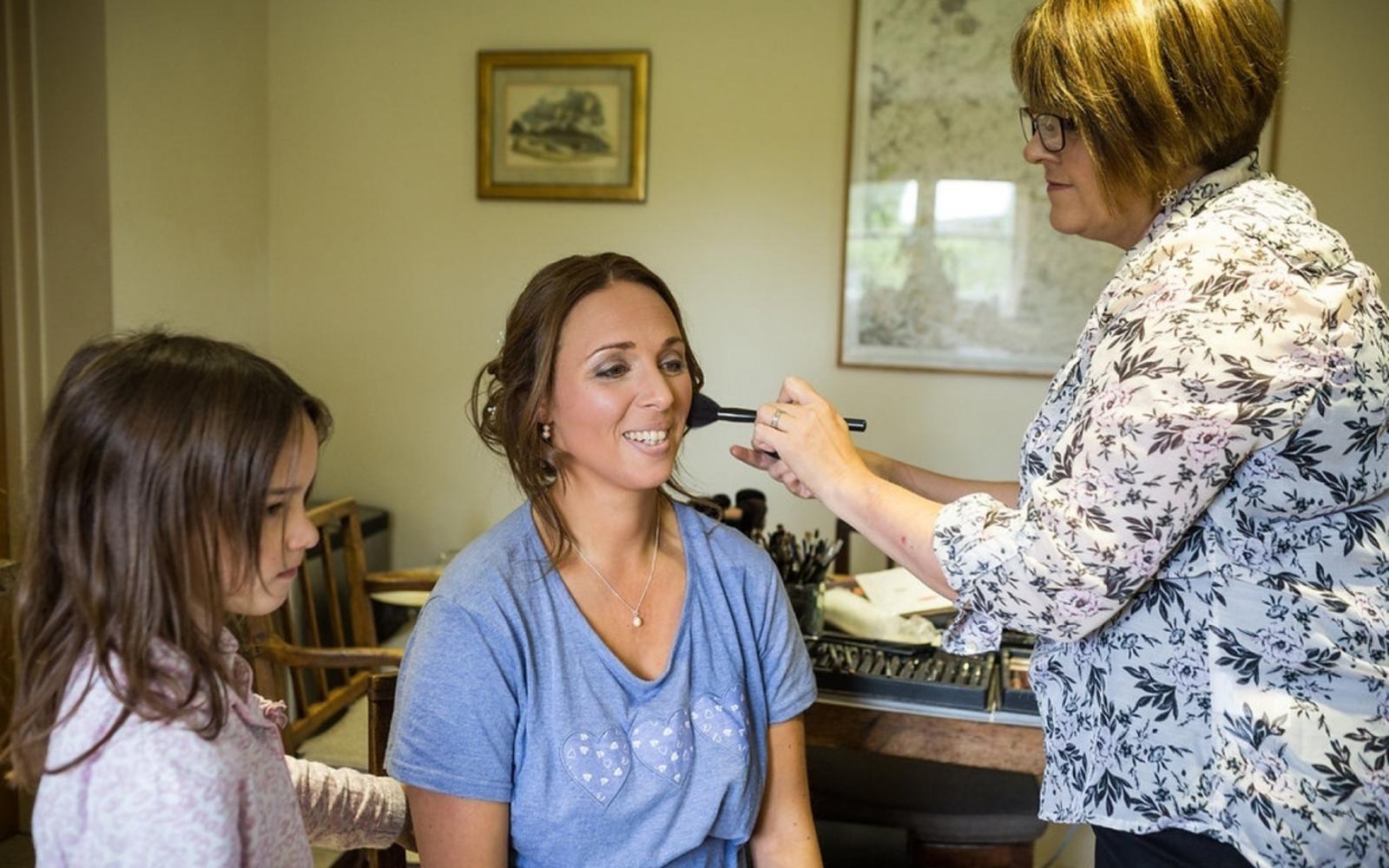 Rachel Neate Makeup & Hair Real Wedding Milk House, Erlestoke