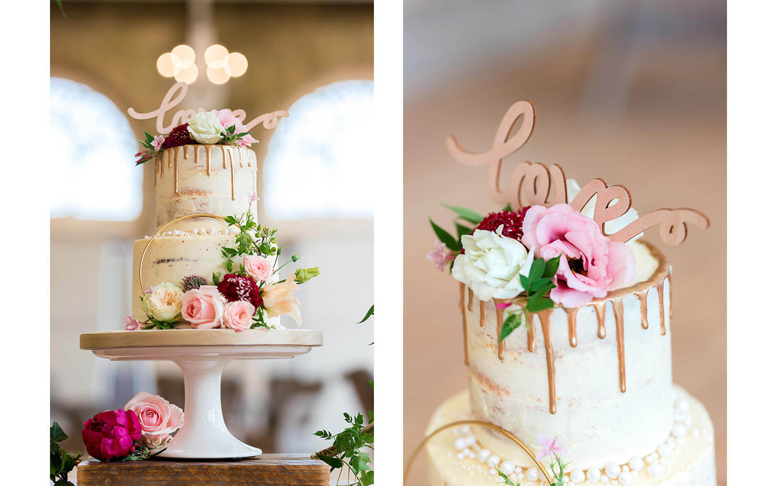 Copper & Blossom Taste of A Wedding Giveaway Grittleton House Cakes by Mrs F