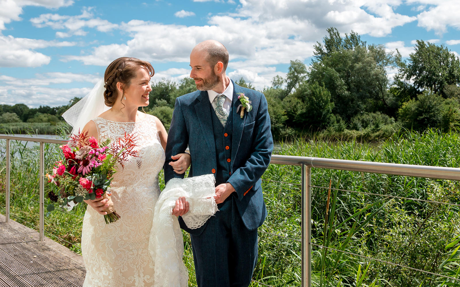 Copper & Blossom Real Wedding De Vere Cotswold Water Park 30 guest wedding restricted