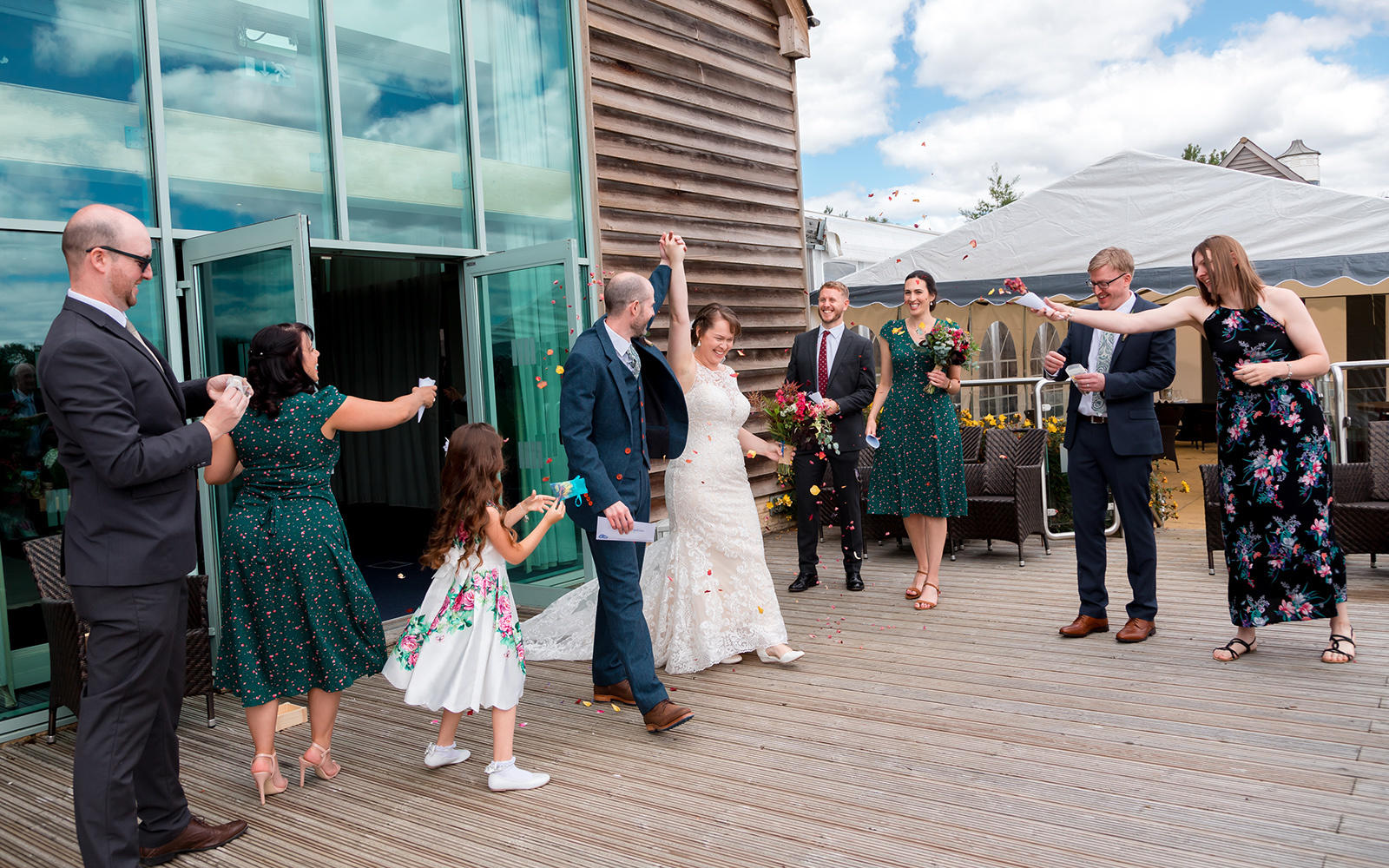 Copper & Blossom Real Wedding De Vere Cotswold Water Park 30 guest wedding restricted