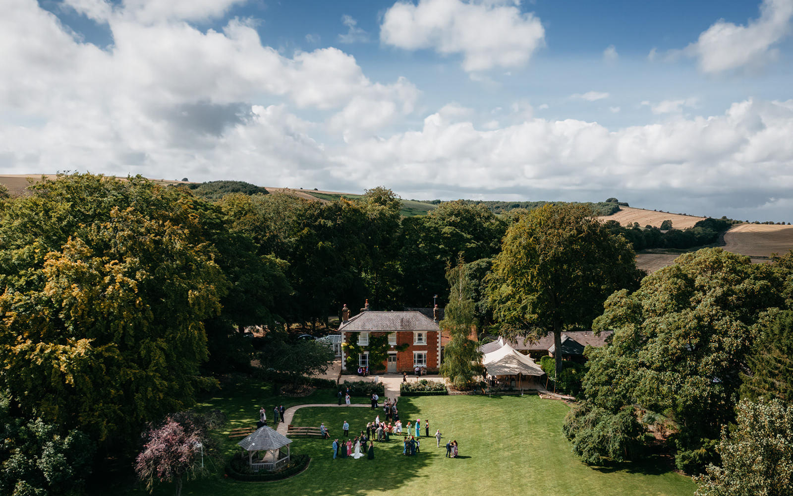 Lauren & Arthur's beautiful wedding at The Ridgeway Barns, Wiltshire