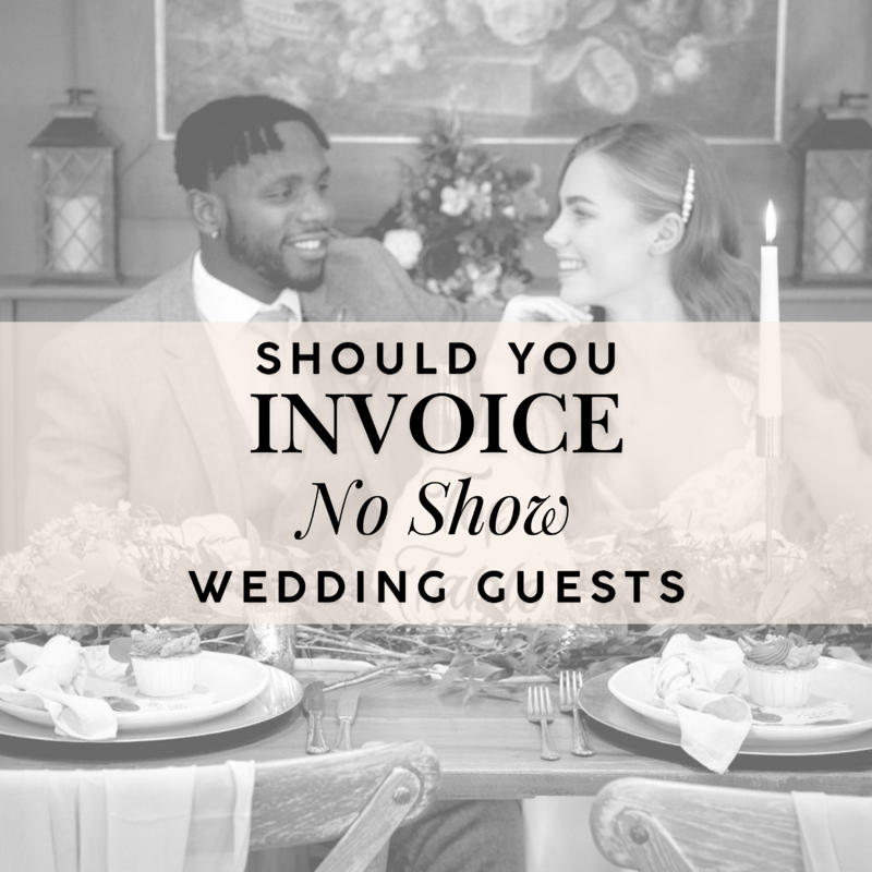 Should You Invoice Wedding Guests Who Didn’t Attend?