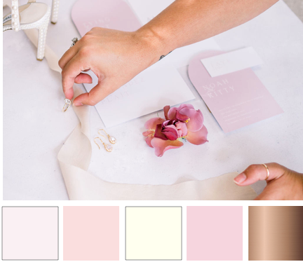 From the Professionals: Choosing A Wedding Colour Palette