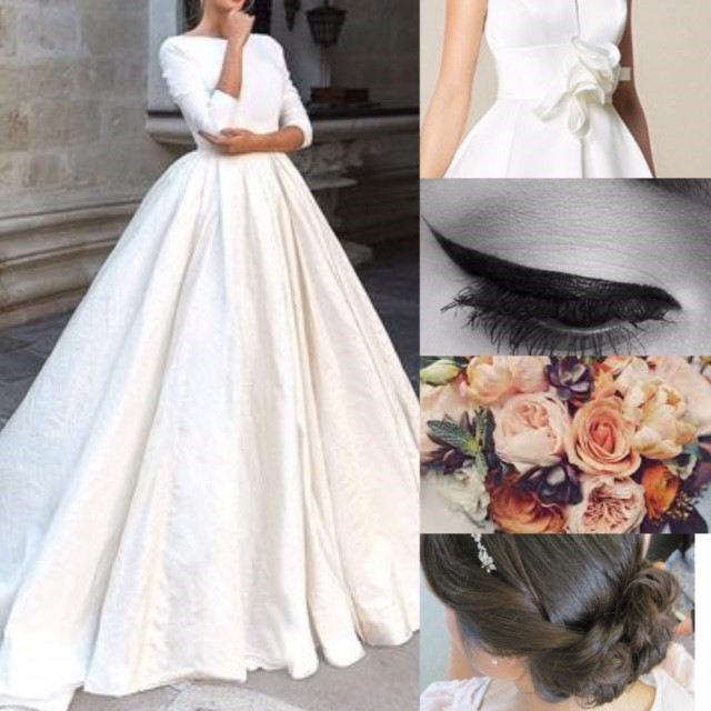 princess eugenie style wedding dress