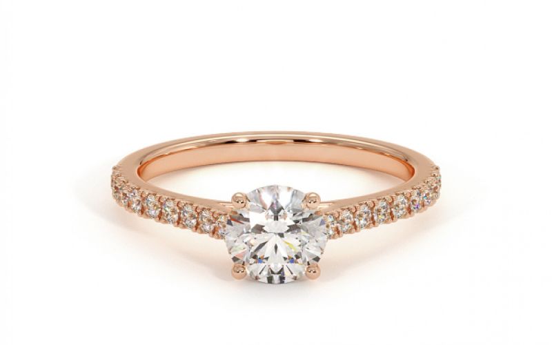 Whitewed Directory Approved wedding jeweller Ingle & Rhode Marylebone rose gold diamond ring