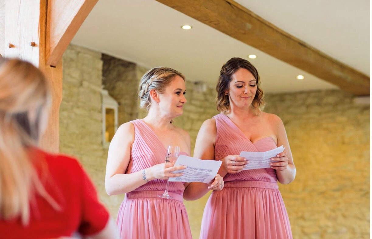 Whitewed Directory dilemma blog non-traditional Bride's speech Antonia Grace Photography bridesmaid give speeches