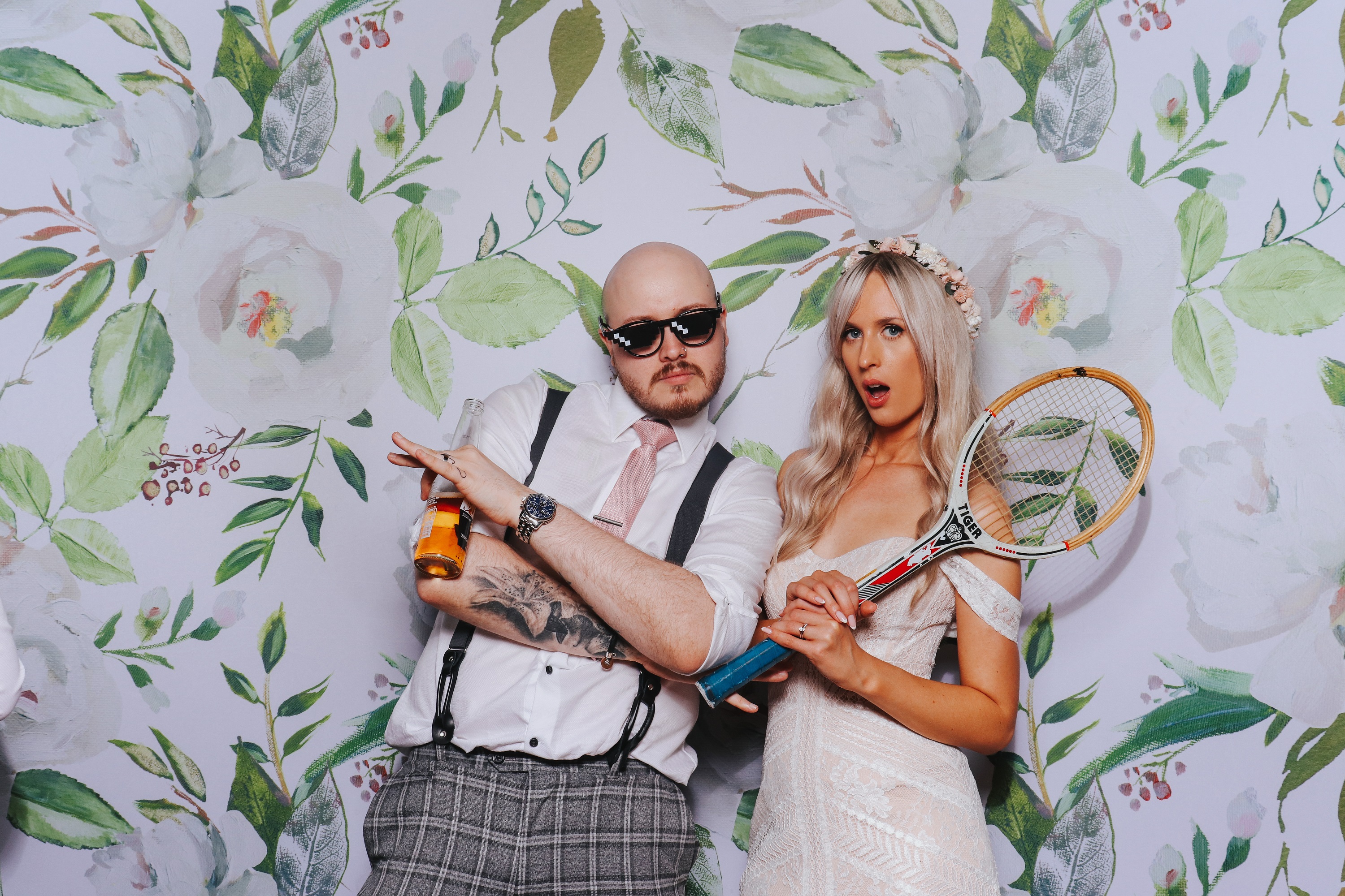 Whitewed Directory Supplier of the Month blog October 2019 The Flash Fox luxury stylish handcrafted photo booth for weddings and events oak funny wedding guest photos